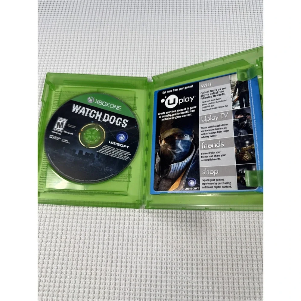 Watch Dogs Walmart Edition Xbox One CIB Ubisoft Action Hacking Game 2014